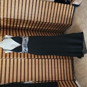 NWT! Alberto Makali halter lined beaded evening dress